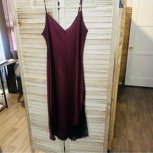 Wilfred Deep Burgundy Dress